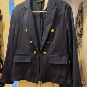Navy blue blazer